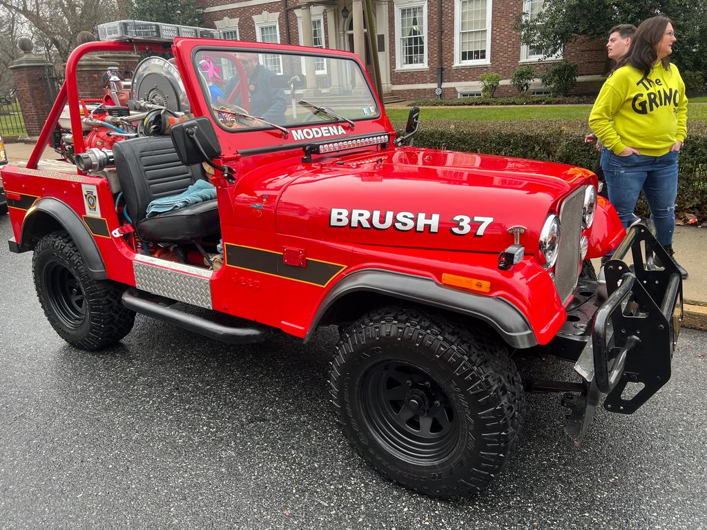 2023 Coatesville Christmas Parade Modena Fire Company