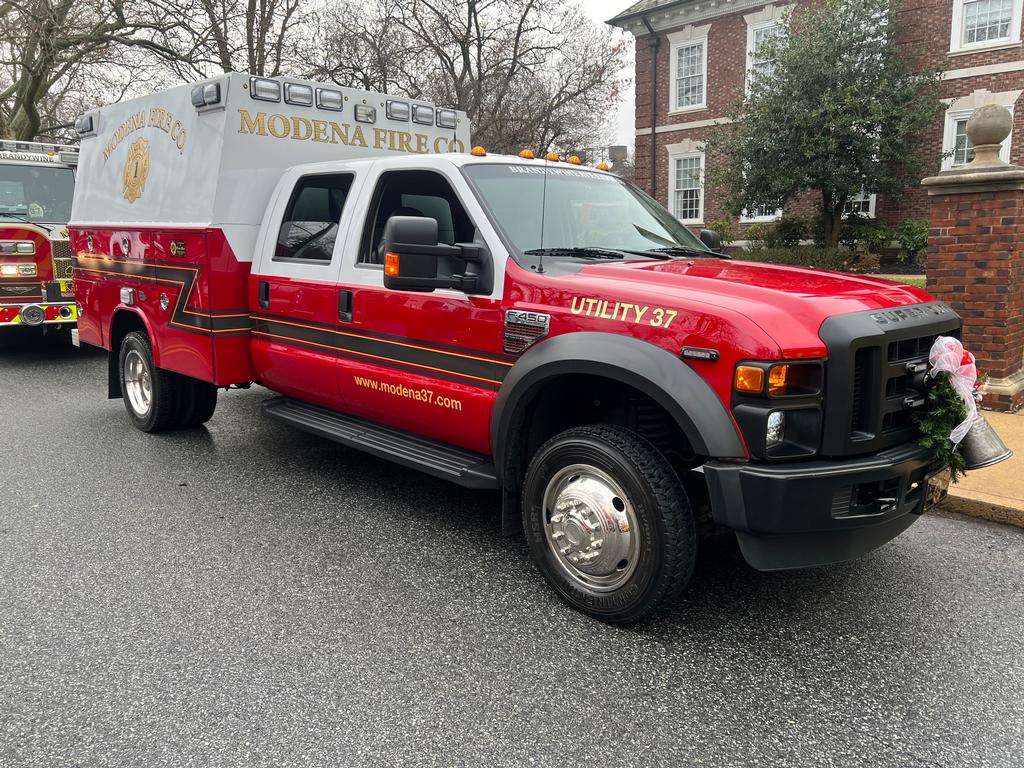 2023 Coatesville Christmas Parade Modena Fire Company
