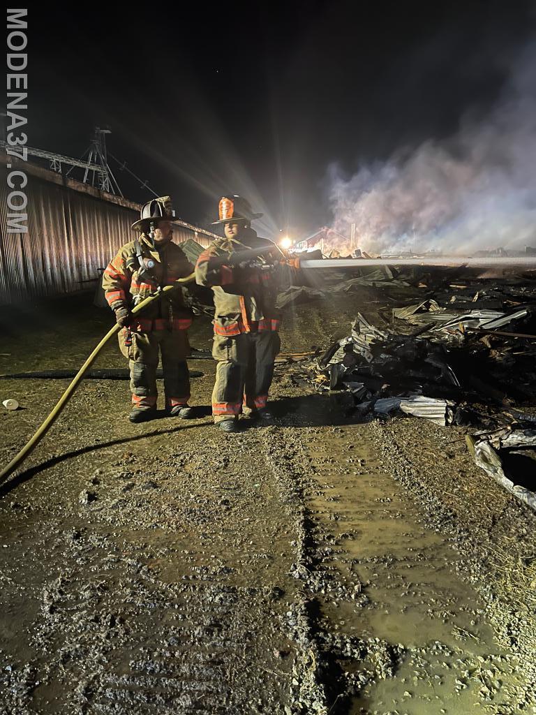 Barn Fire in Highland Township Modena Fire Company