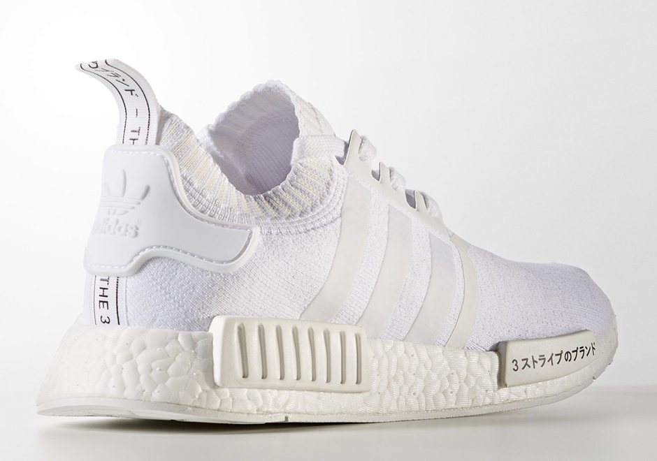 adidas NMD R1 Primeknit Japan “Triple White”