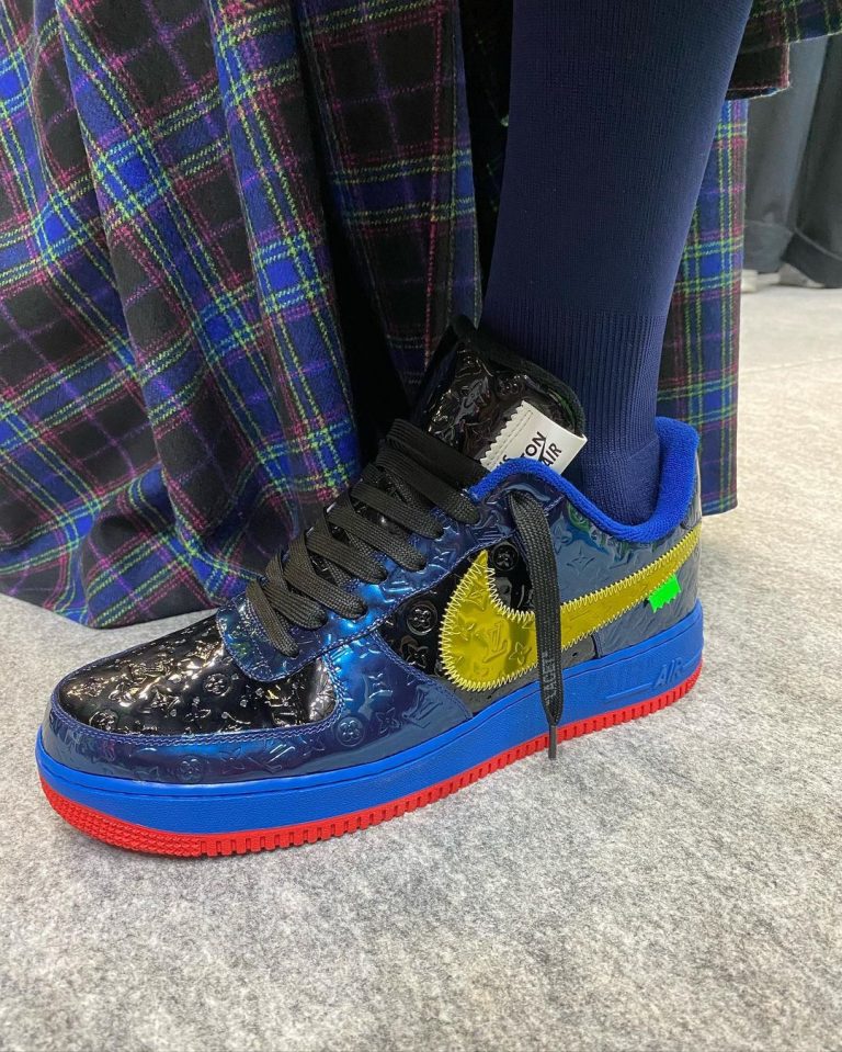 Virgil Abloh Unveils the Louis Vuitton x Nike Air Force 1