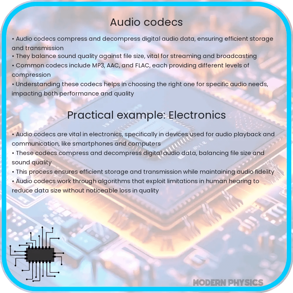 Audio Codecs Clarity, Compatibility & Acoustics