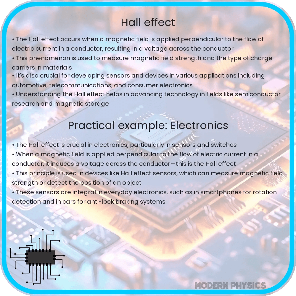 Hall Effect Explained Principles, Applications & Impact