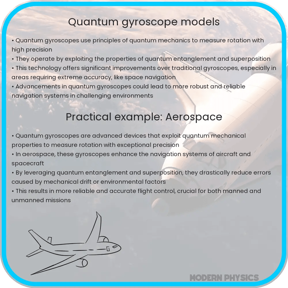 Quantum Gyroscope Models Precision, Stability & Innovation