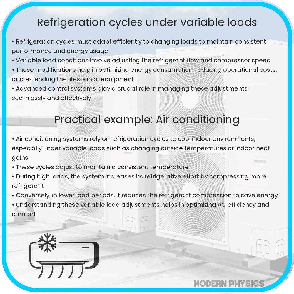 Refrigeration Cycles Efficiency, Adaptability & Load Response