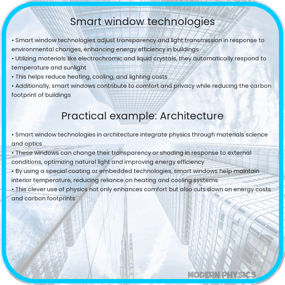 Smart Window Technologies Efficiency, Innovation & Trends