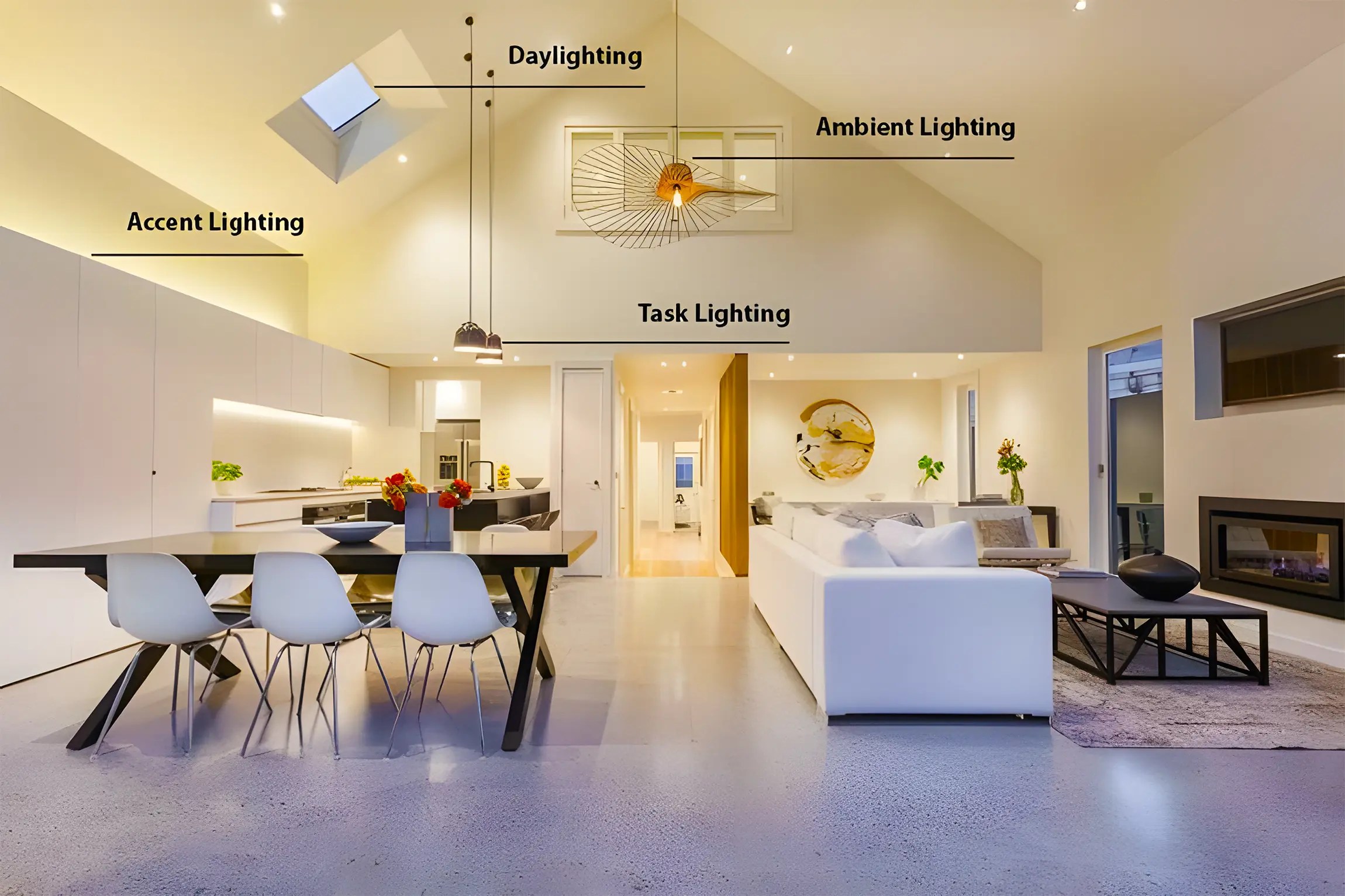 What are the 4 Types of Light? Modern.Place