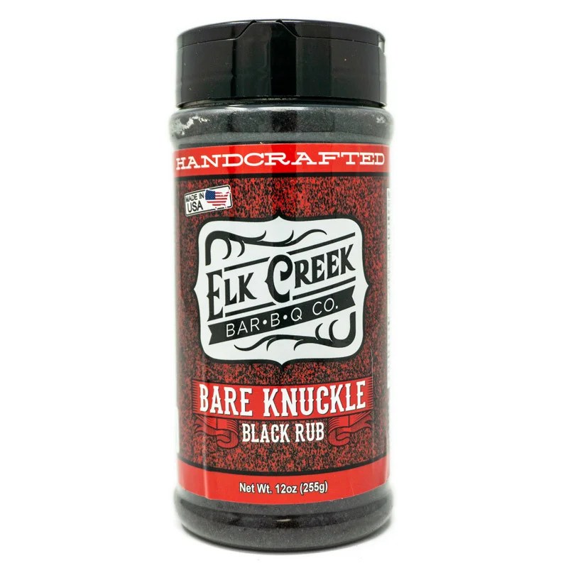 Elk Creek Bare Knuckle Black 12oz Modern BBQ Supply