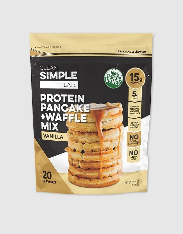 Clean Simple Eats Protein Pancake Mix Vanilla Modern BBQ Supply