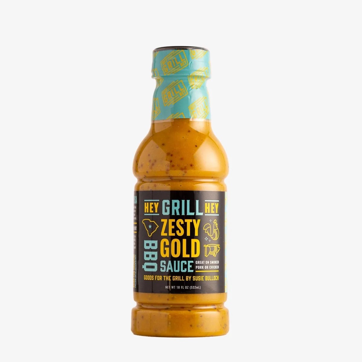 Hey Grill Hey Zesty Gold BBQ Sauce Modern BBQ Supply