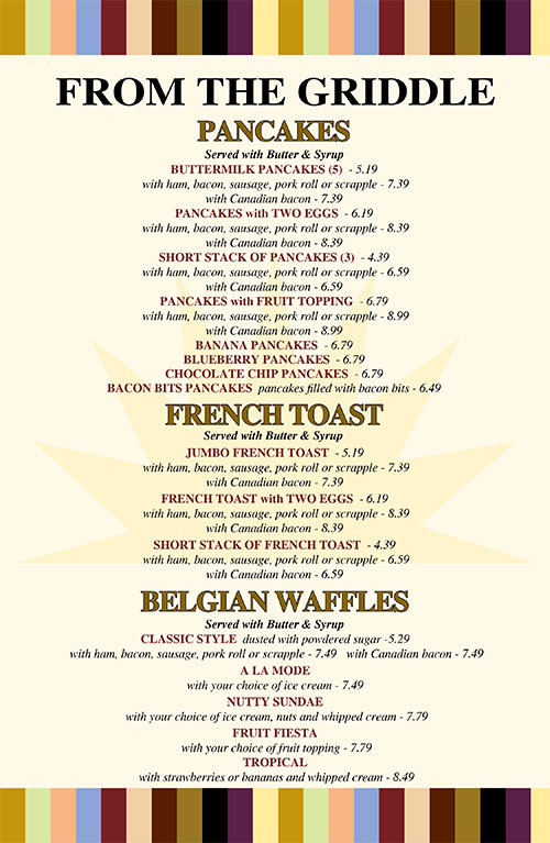 Cherry Hill Diner Menu and Coupons Modern Coupon