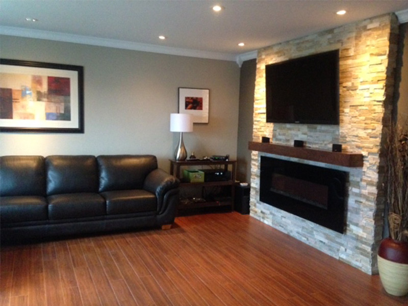 Contemporary Electric Fireplace Modern Flames