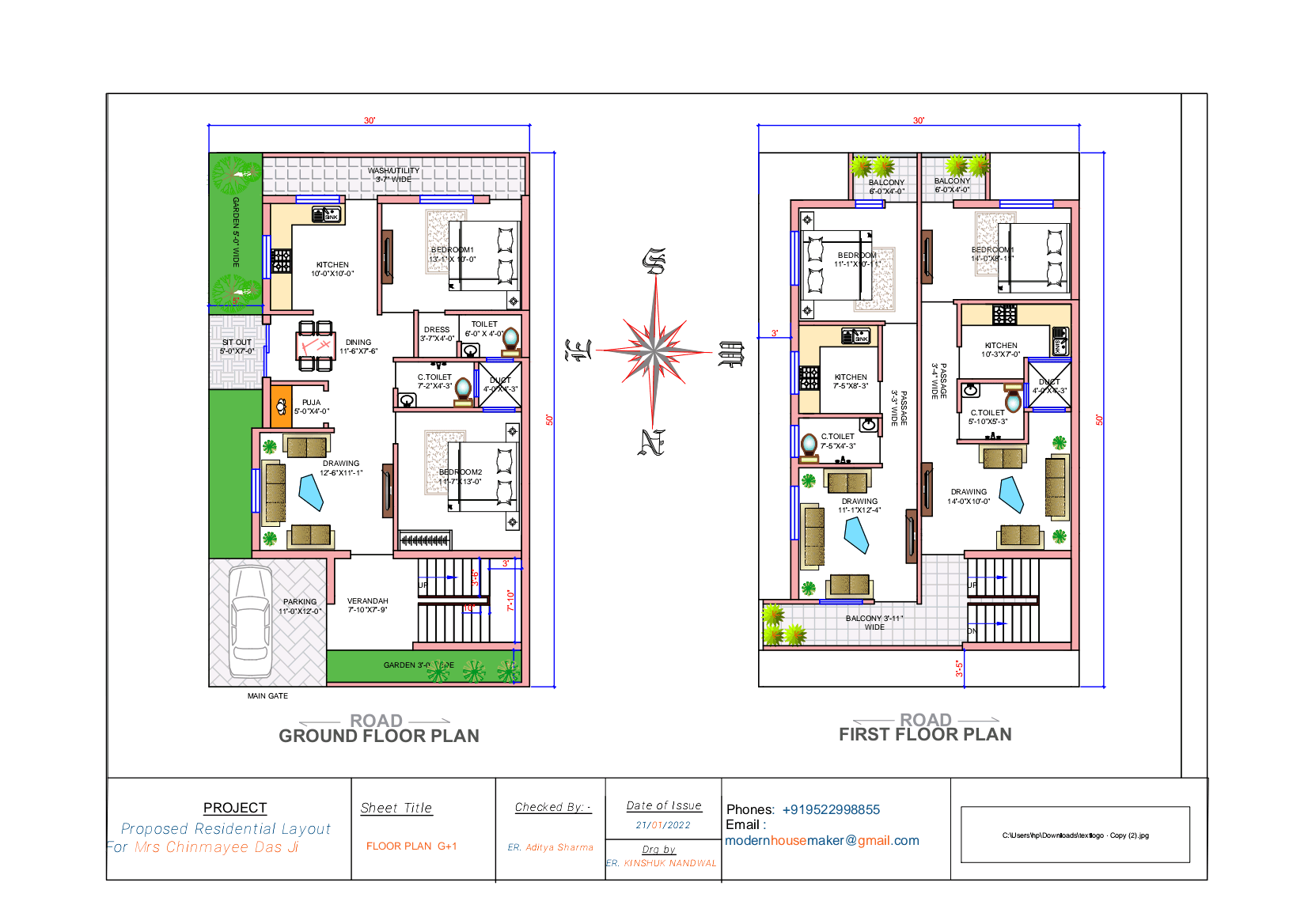 30x50 Elevation Design Indore 30x50 Beautiful Plan India