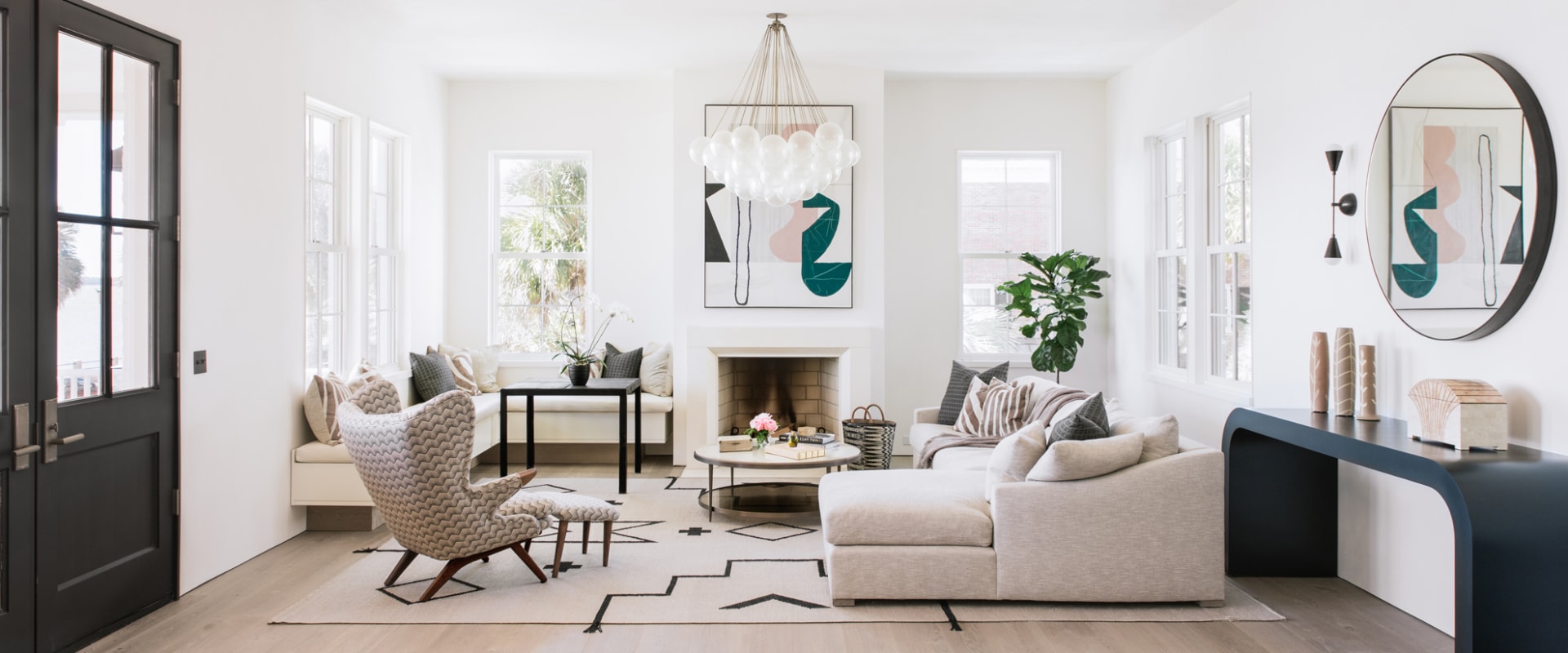 What is the best way to make my home look more stylish with modern