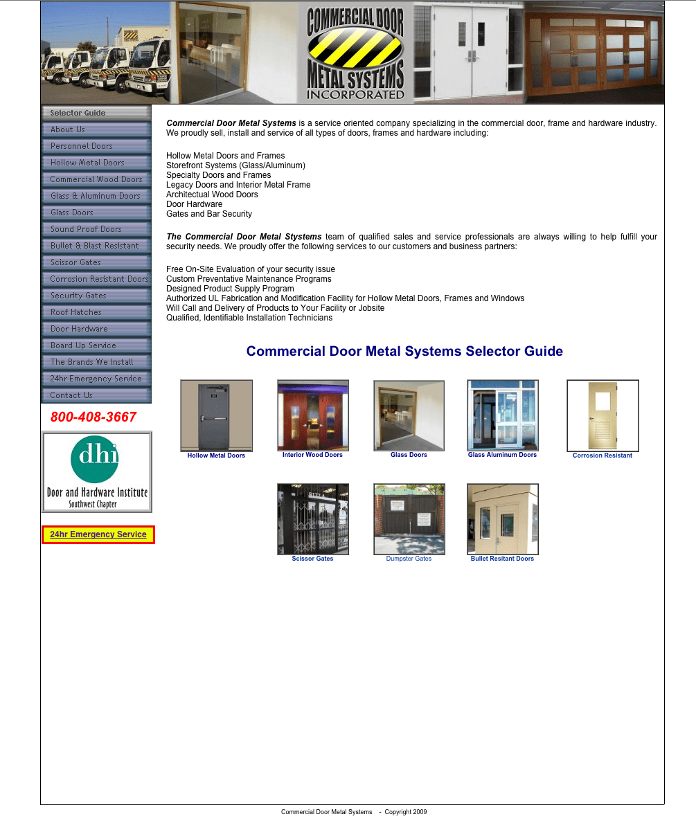 Commercial Door Metal Systems modernmagic