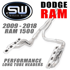 2009-2018 RAM 1500 5.7L HEMI Long Tube Header Kit by Stainless Works