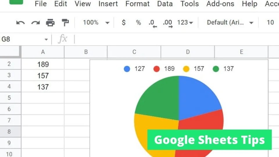 How to Label a Legend in Google Sheets