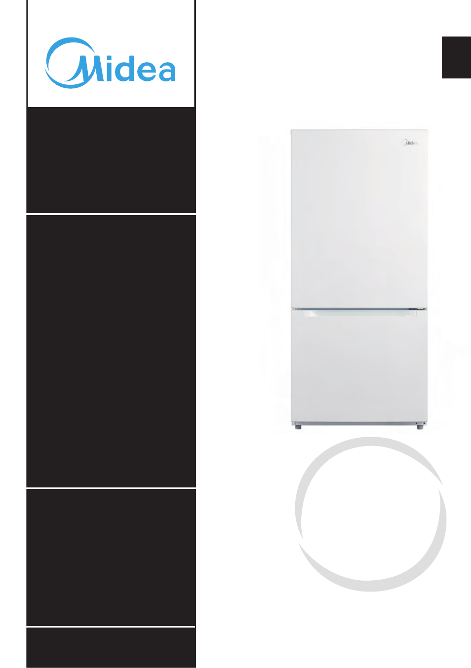 MIDEA 18.7 Cu. Ft. Bottom Mount Freezer Manuel d'utilisation Pages