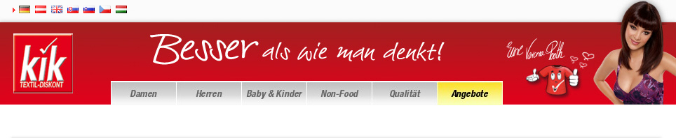 KiK Textilien im KIK Online Shop