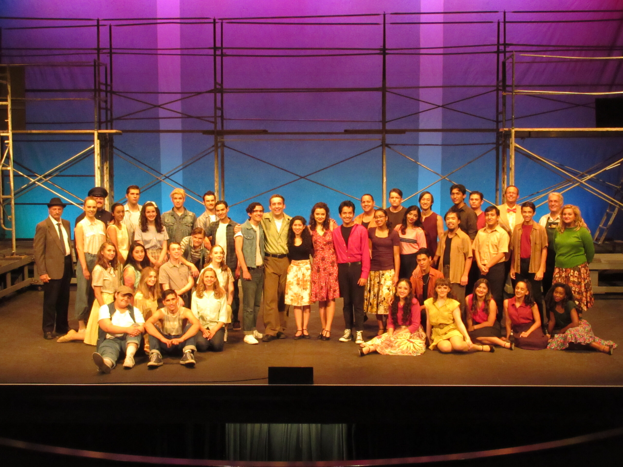 West Side Story Cast Photo Modesto Performing Arts
