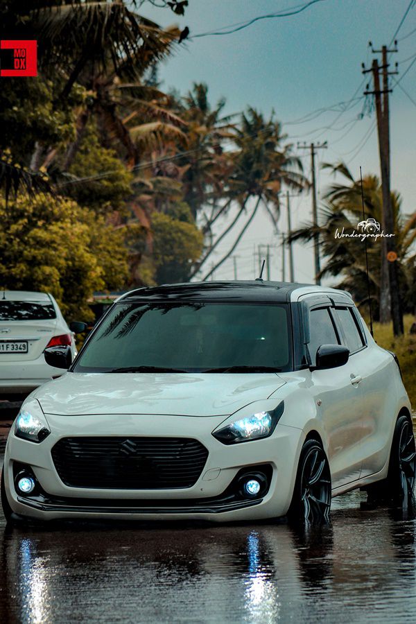 New Swift Modified Lowered, Black Roof, 17 inch AM Alloys & More