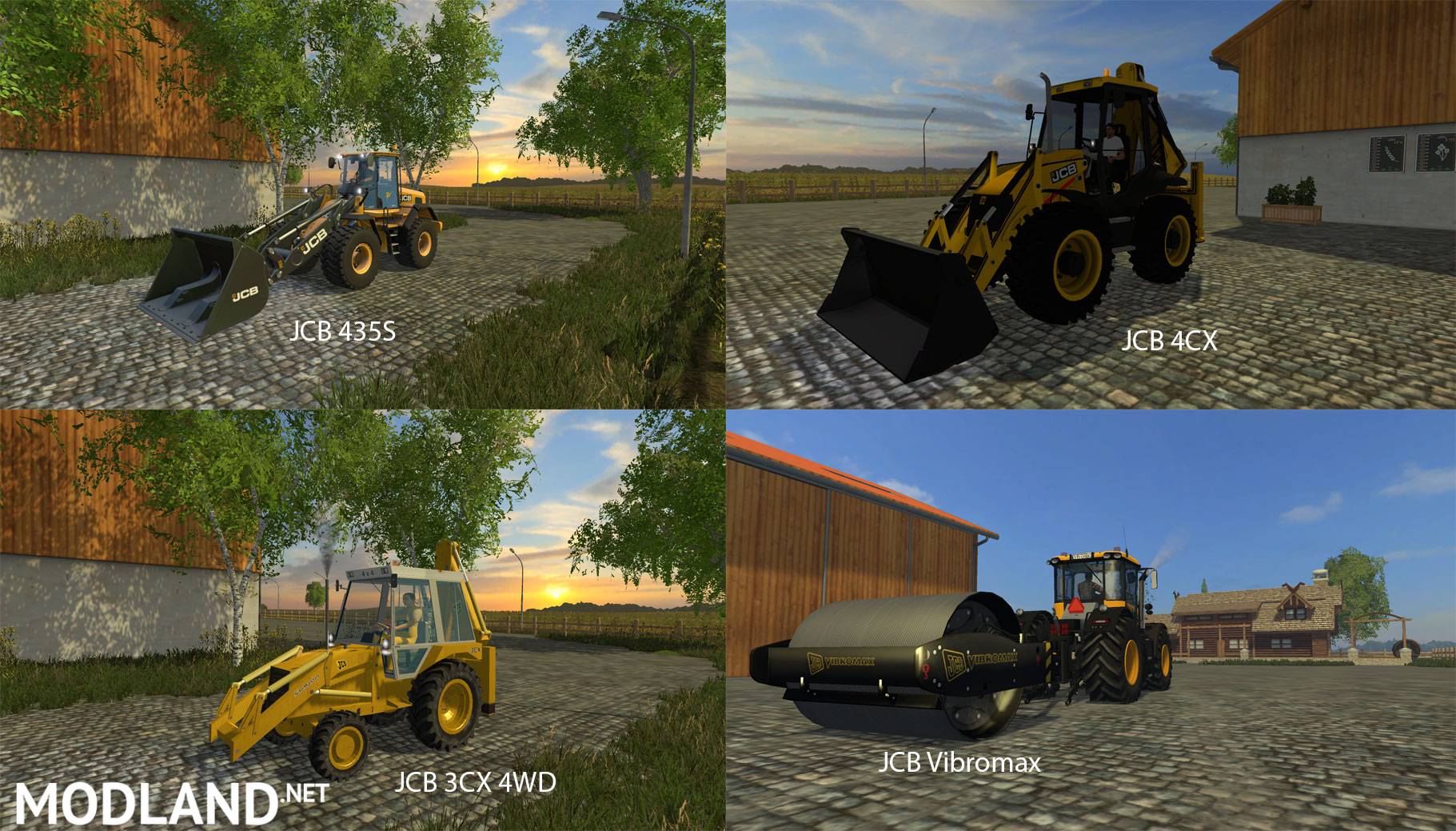 FS 15 Big Mods Pack V18 JCB Pack V1 mod for Farming Simulator 2015 / 15