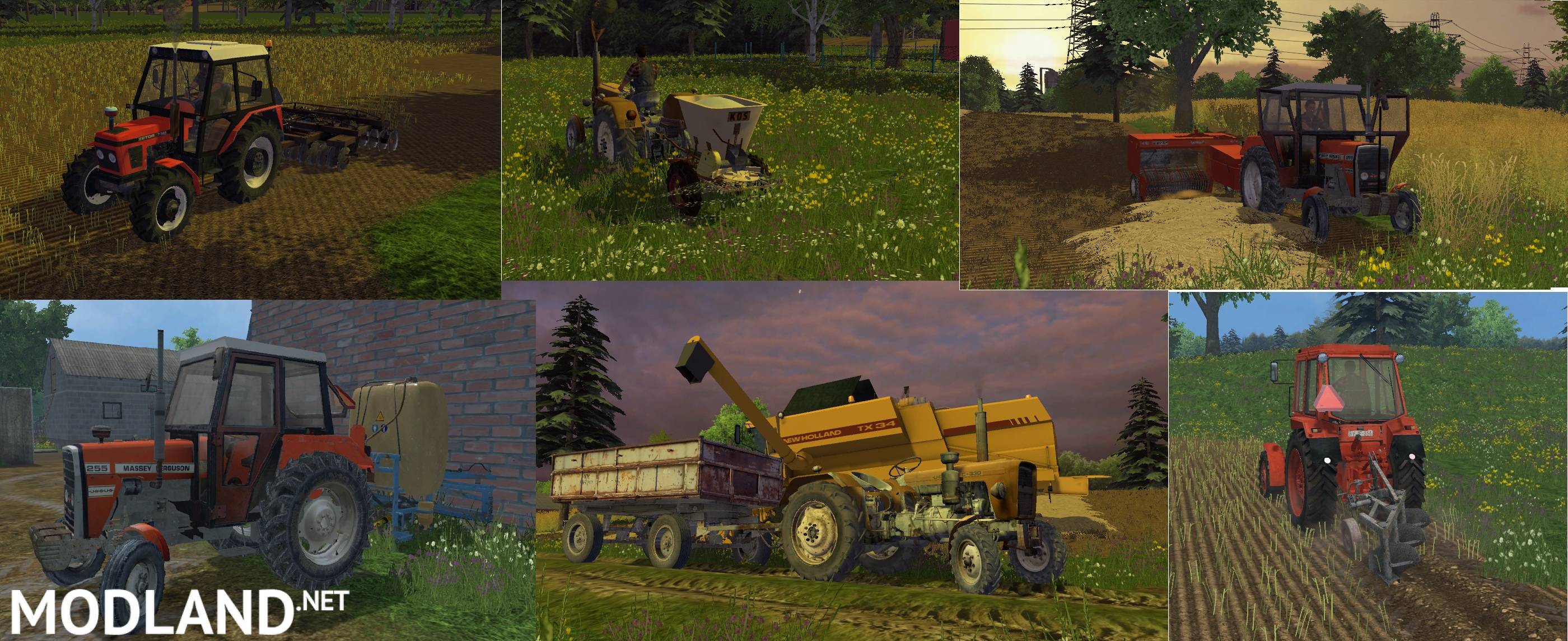 ModPack Small Village v 1.0 mod for Farming Simulator 2015 / 15 FS