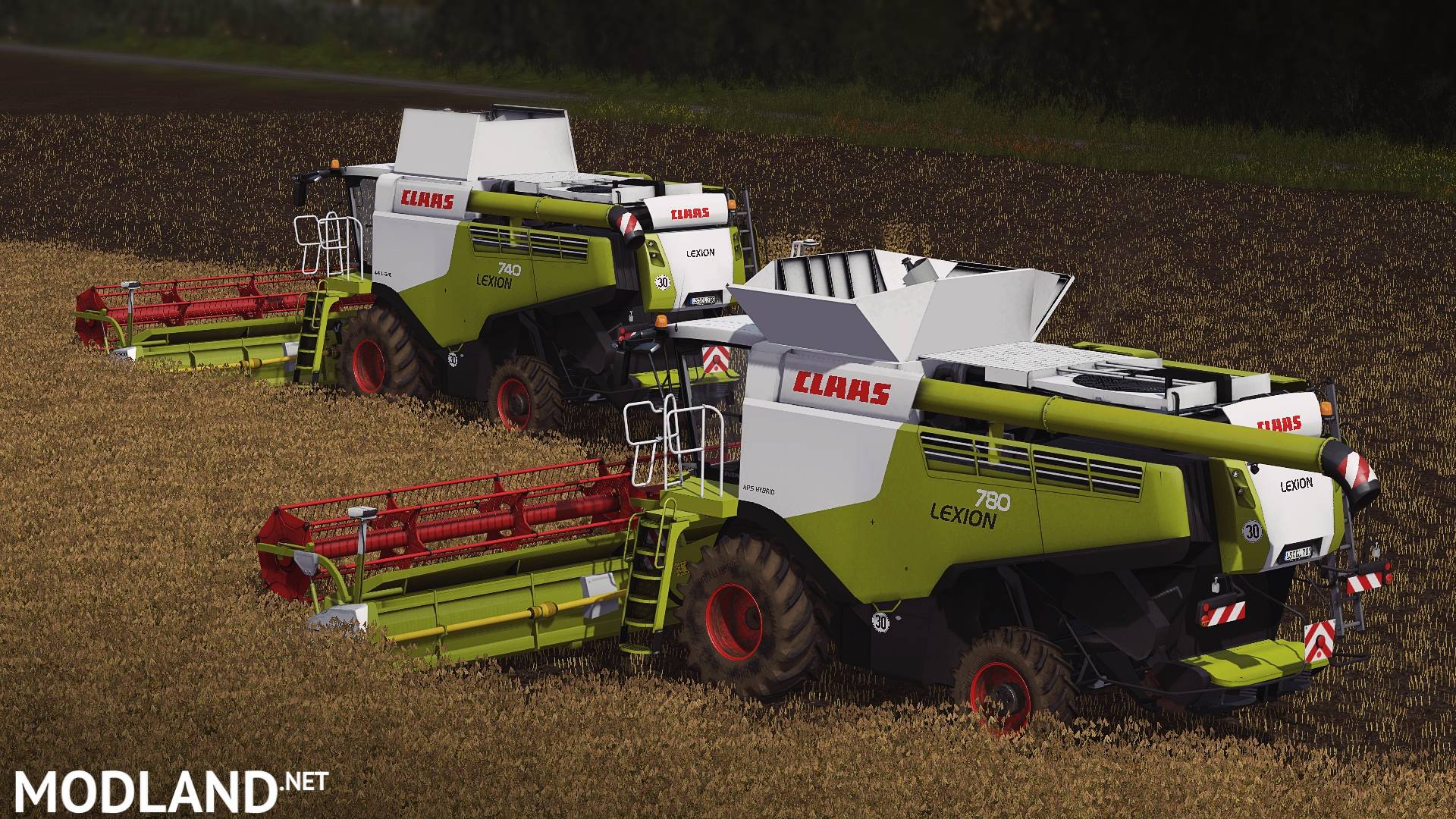 Class Lexion 700 Pack mod Farming Simulator 17