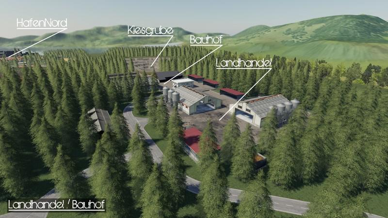 LS19 Schwatzingen Map v2.0 Farming Simulator 19 mod, LS19 Mod download!
