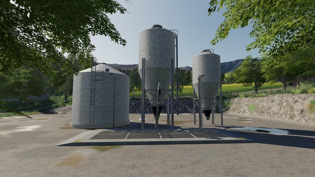 FS 19 Grain Silo Set With Multifruit v1.1.0.0 Farming Simulator 19
