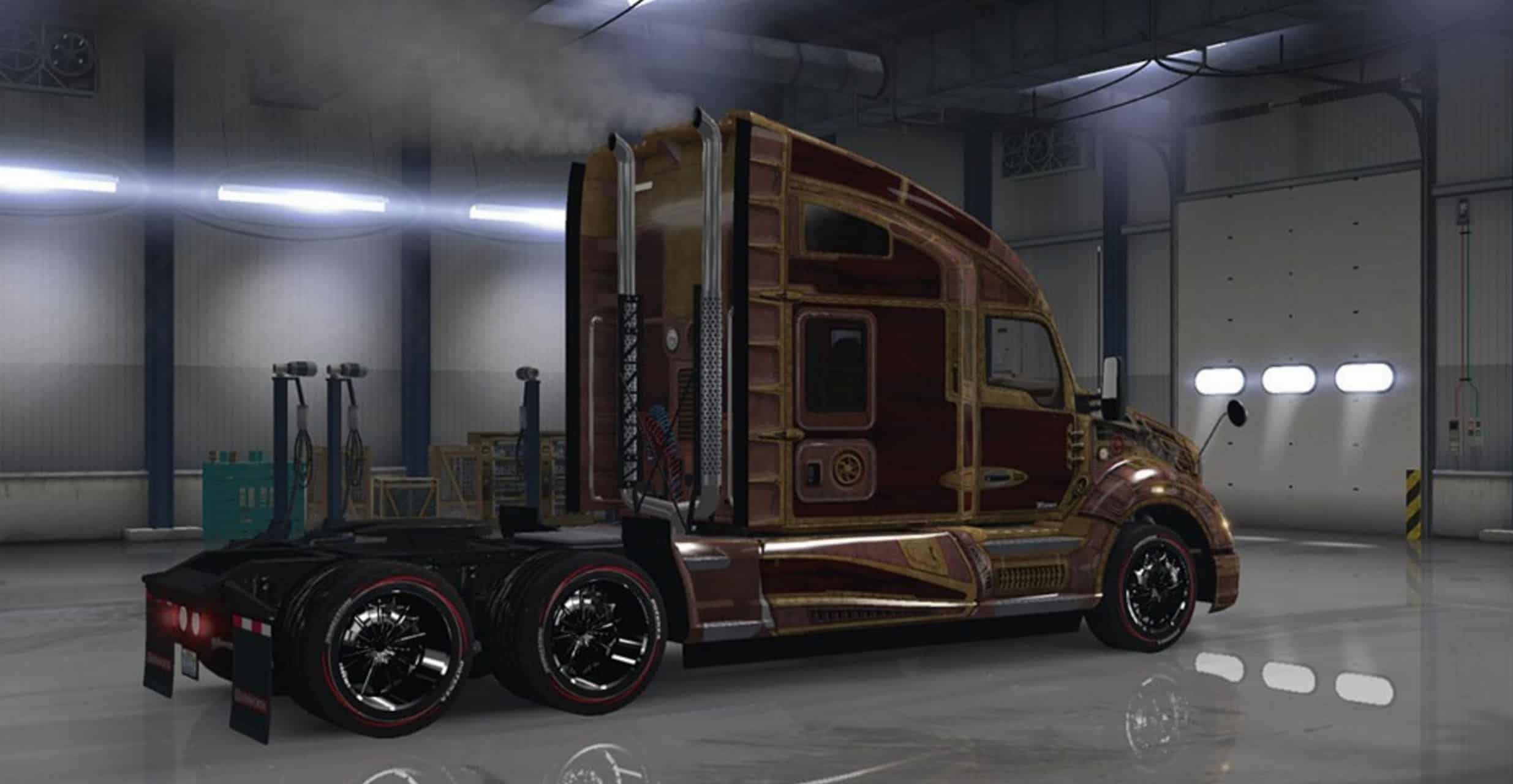 Exhaust Smoke for ATS Mod American Truck Simulator mod ATS mod