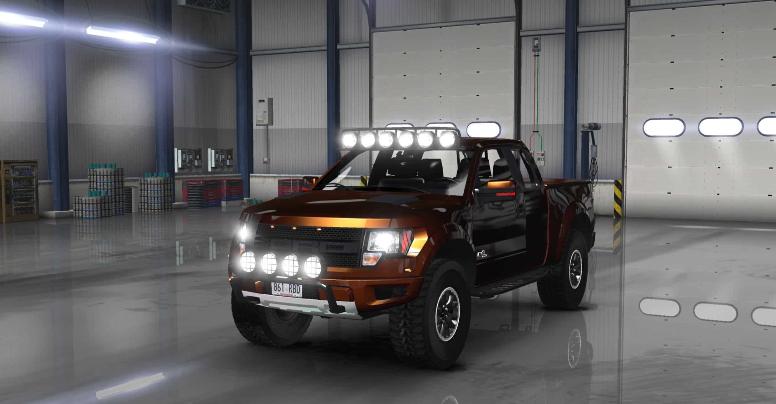 Ford F150 SVT Raptor V1.1.2 for ATS American Truck Simulator mod
