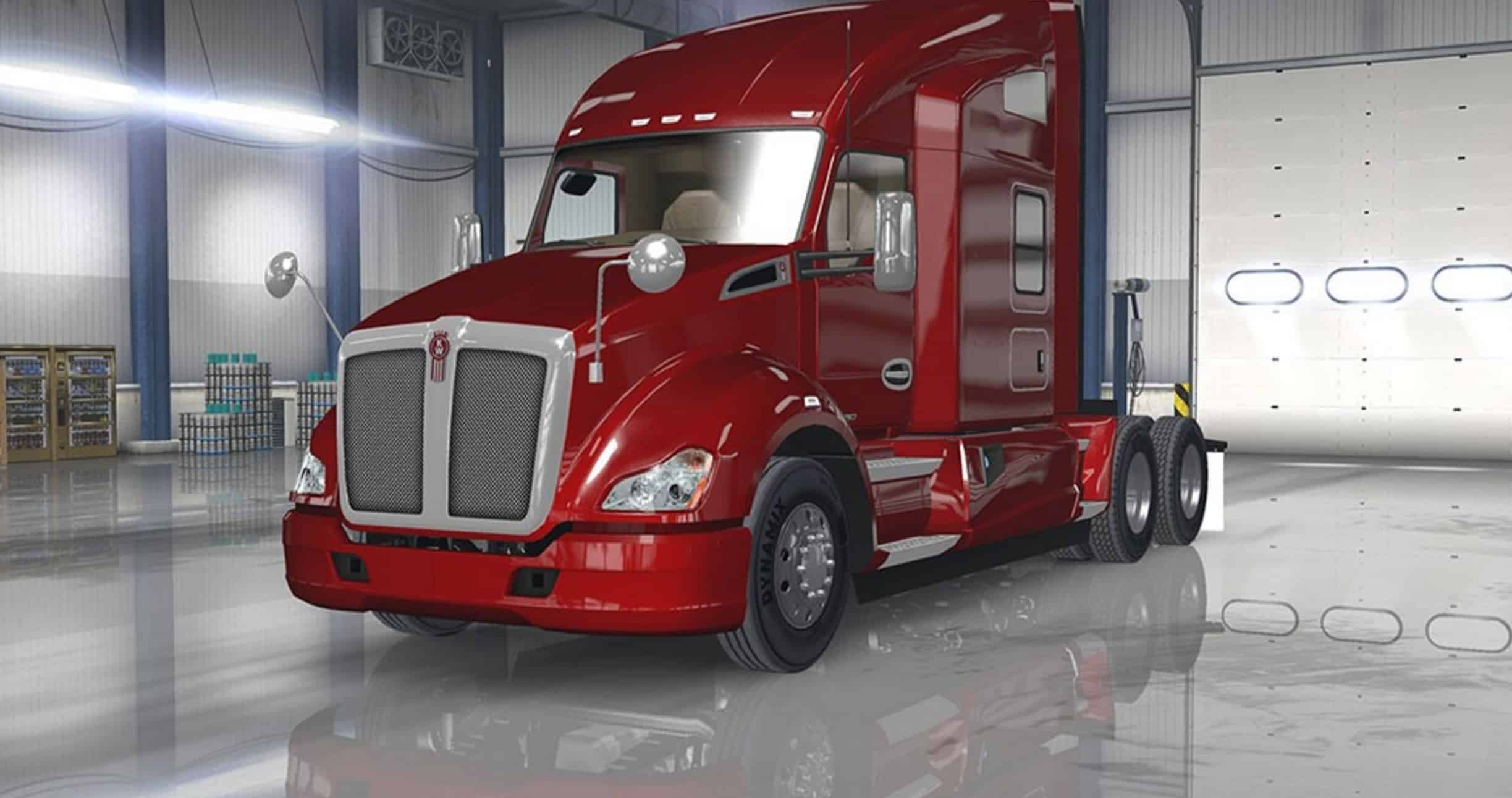 Kenworth T680 Interior/Exterior Rework Mod American