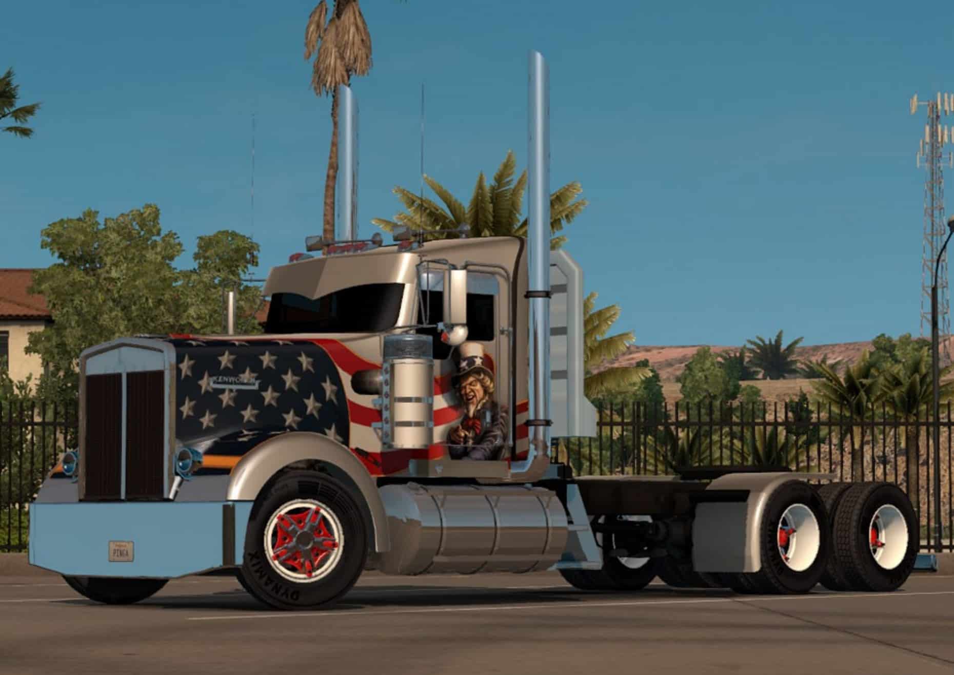 Dayton Wheels Mod American Truck Simulator mod ATS mod