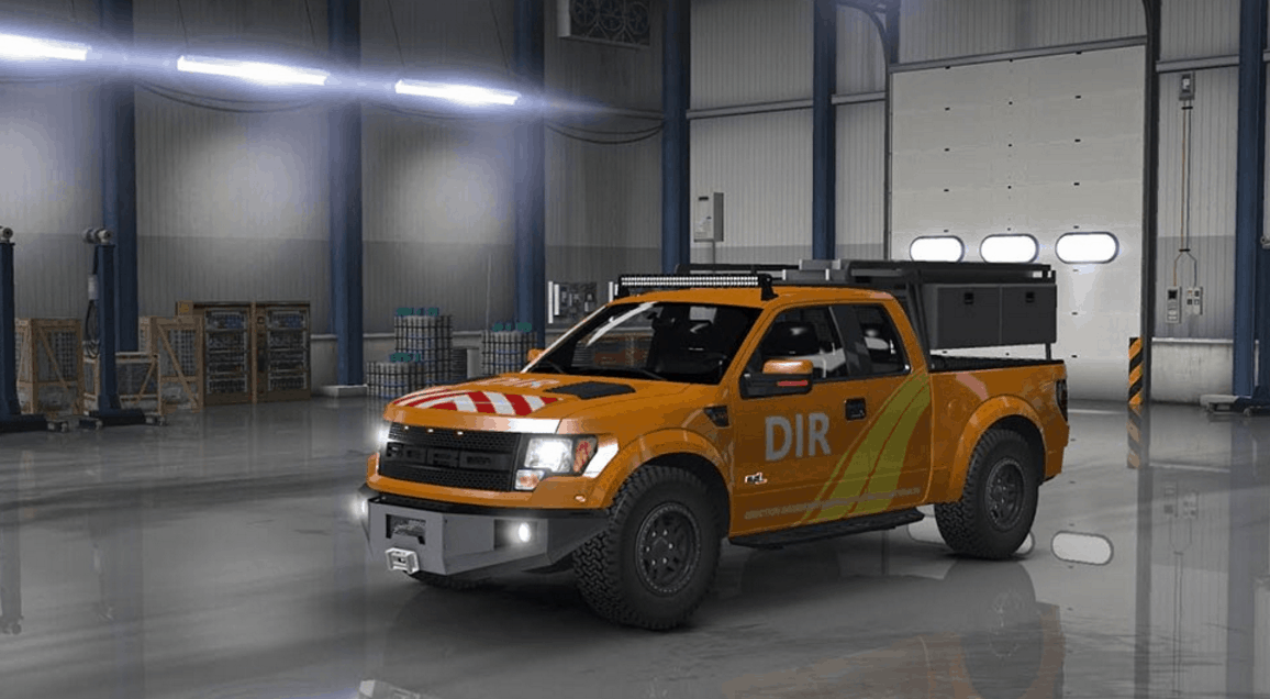 Ford F150 SVT Raptor v2.0 ATS American Truck Simulator mod ATS mod