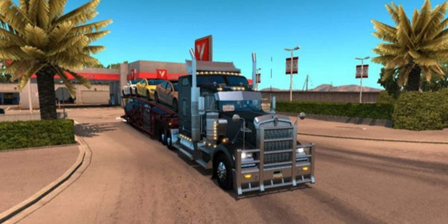 Kenworth W900 Cabin Accessories Mod American Truck Simulator mod ATS mod