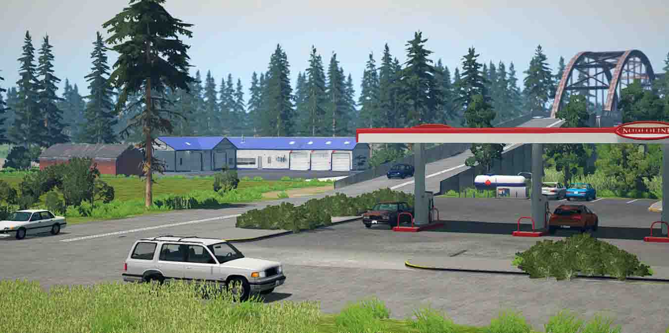 POLISH VILLAGE BeamNG.drive Maps BeamNG.drive Mods Mods for