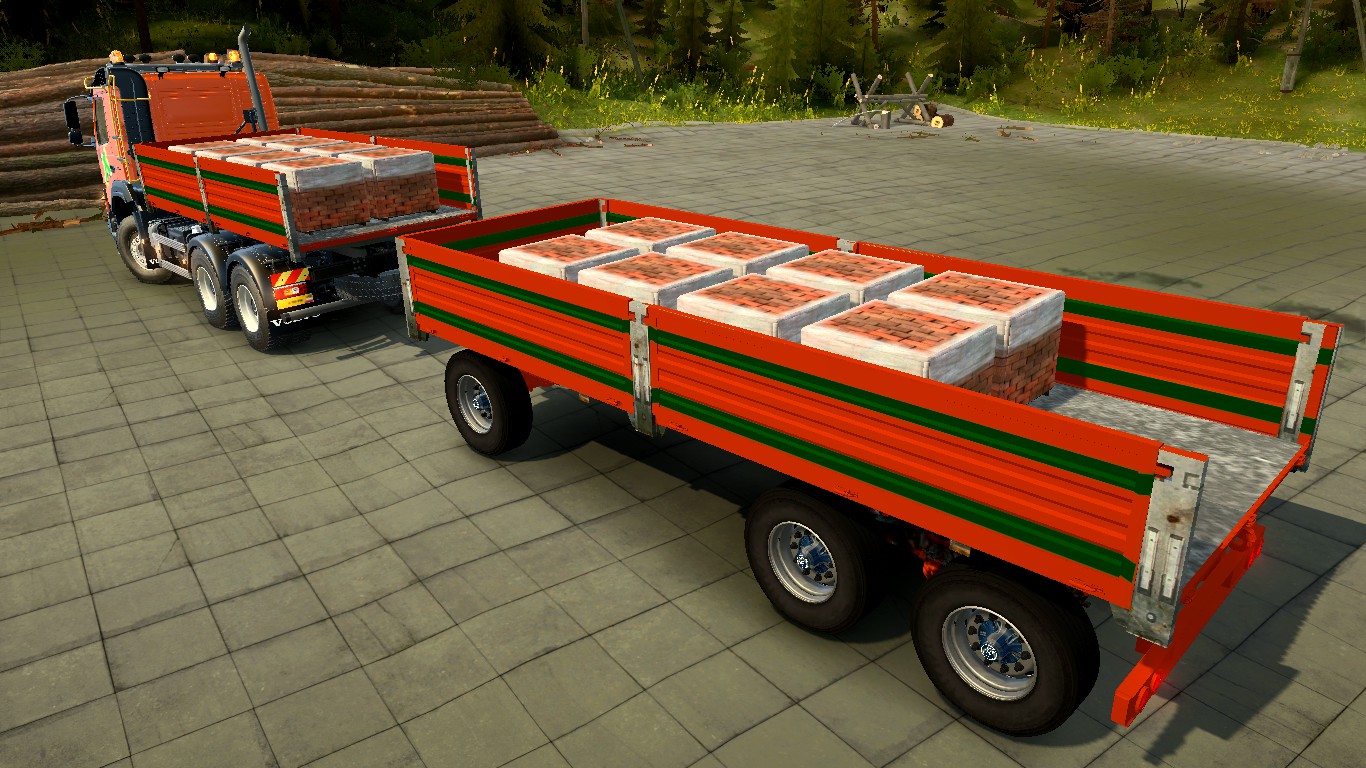 VOLVO FMX VERSION 2 (V10.06.19) Spintires MudRunner Trucks