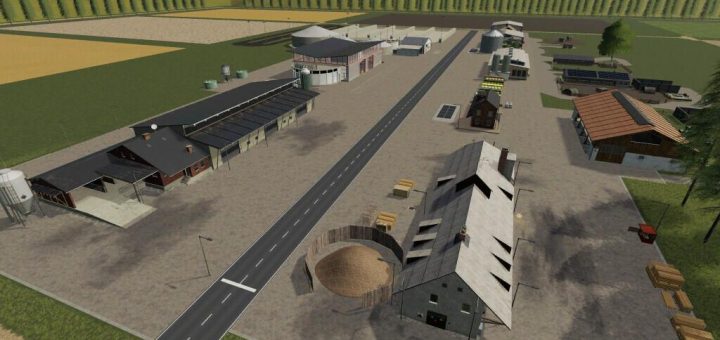 Hof Bergmann v1.0.0.4 for FS2019 Farming Simulator 2017 mod, LS 2017
