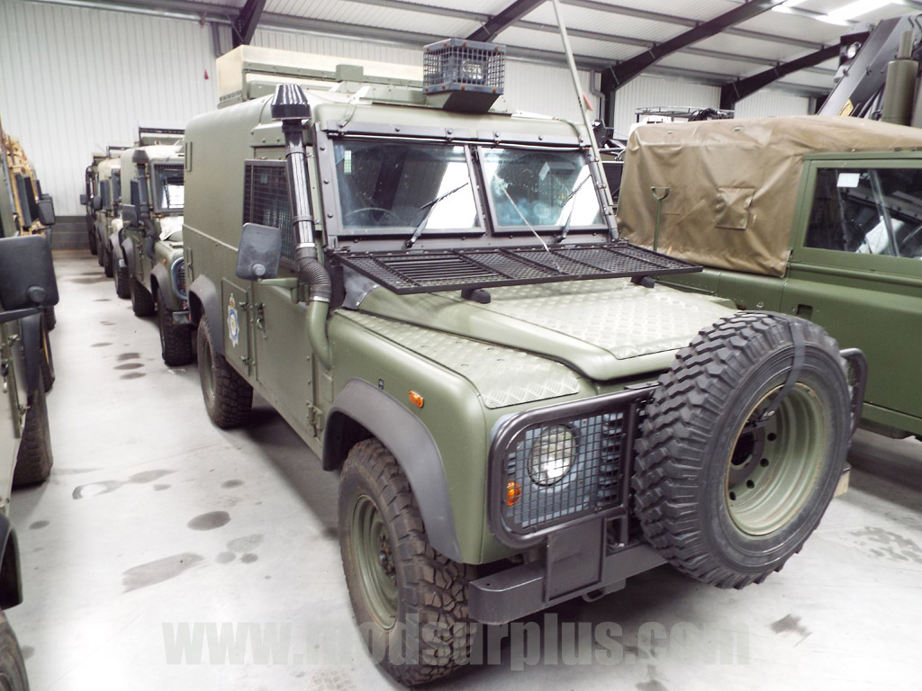 Land Rover Snatch 2A Armoured Defender 110 300TDi 15062 Govsales of
