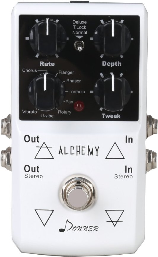 Donner Alchemy Modulation Pedal on ModularGrid