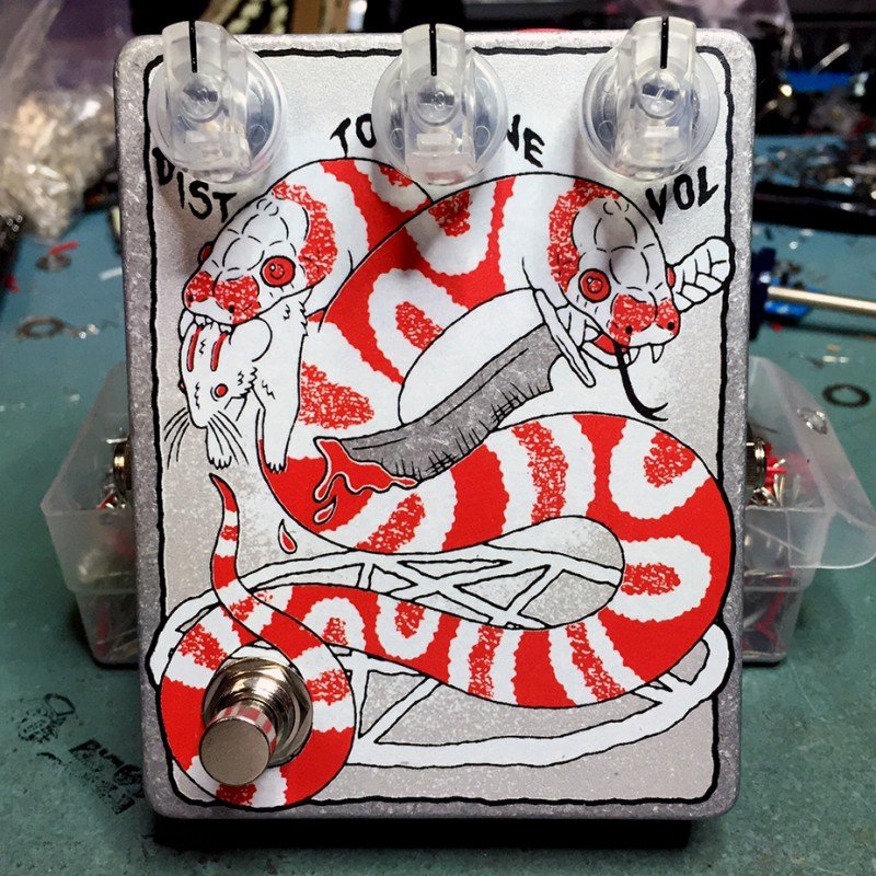 Abominable Electronics Don't Shred On Me - Pedal On Modulargrid Abominable Electronics Don't Shred On Me - Pedal On Modulargrid