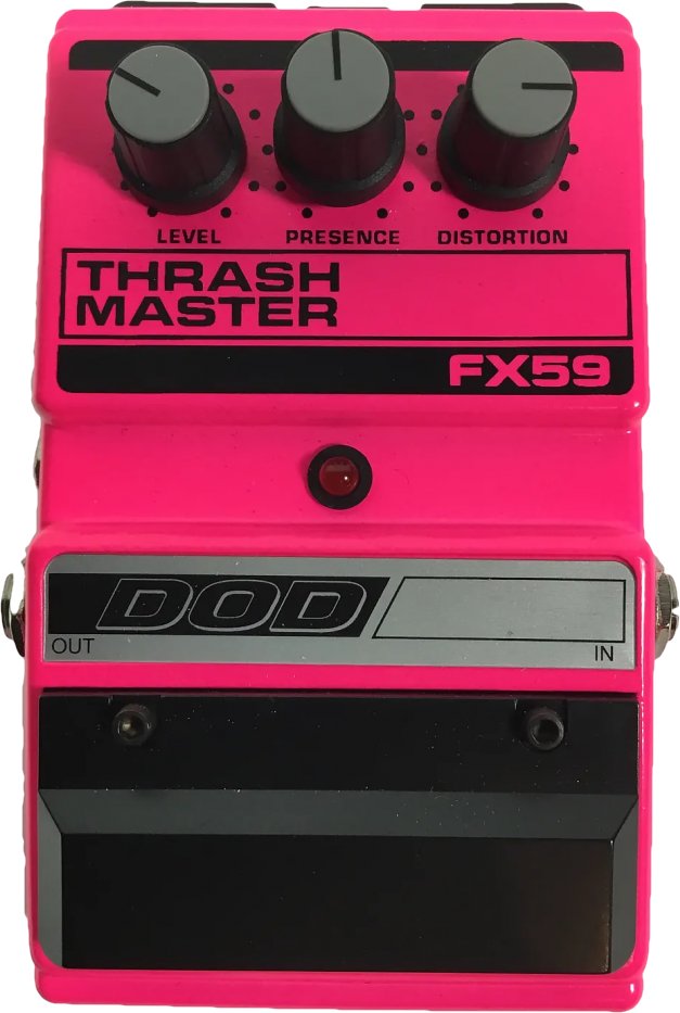 DOD Thrash Master Pedal on ModularGrid