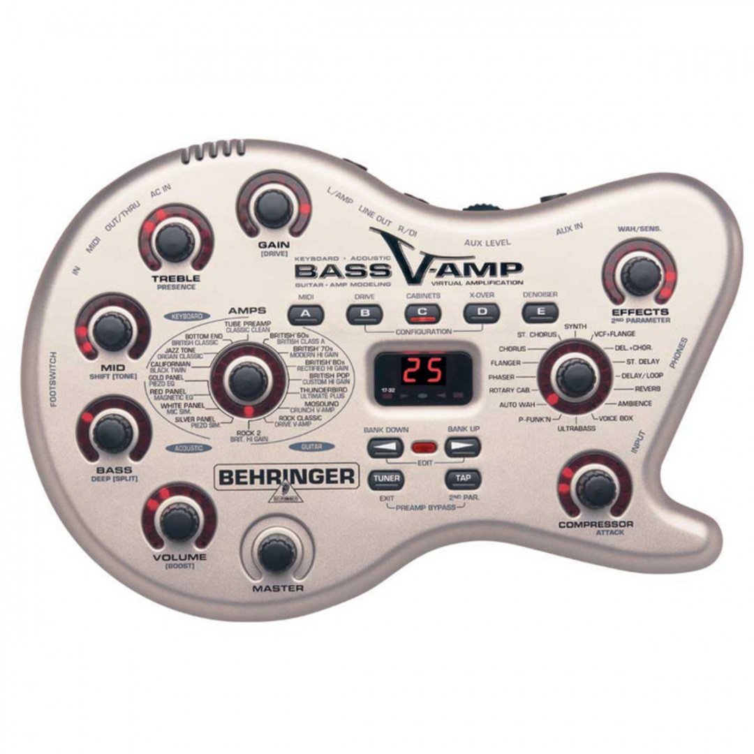 Behringer Bass VAmp Pedal on ModularGrid