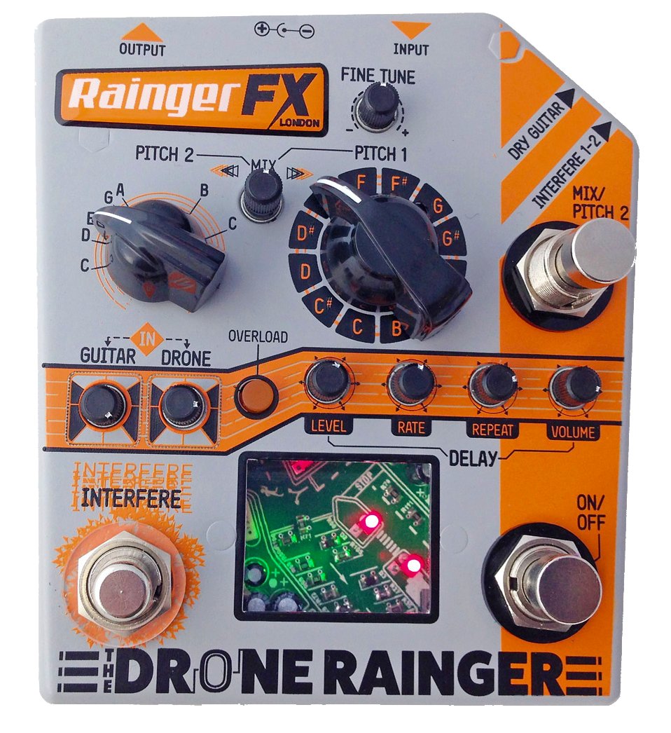 Rainger FX Drone Rainger Pedal on ModularGrid