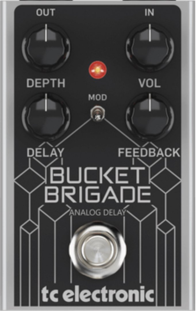 TC Electronic Bucket Brigade Analog Delay Pedal on ModularGrid