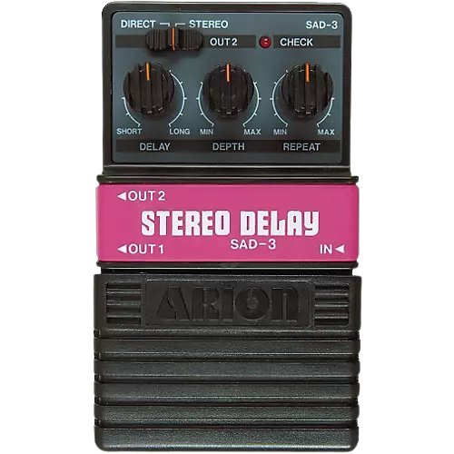 Arion SAD3 Stereo Analog Delay Pedal on ModularGrid