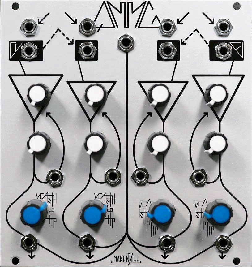 Make Noise QMMG (Blue/White Knobs) Eurorack Module on ModularGrid