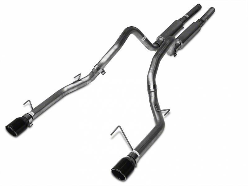 Pypes SFM66BLK 2005 2010 Mustang GT MidMuffler CatBack Exhaust
