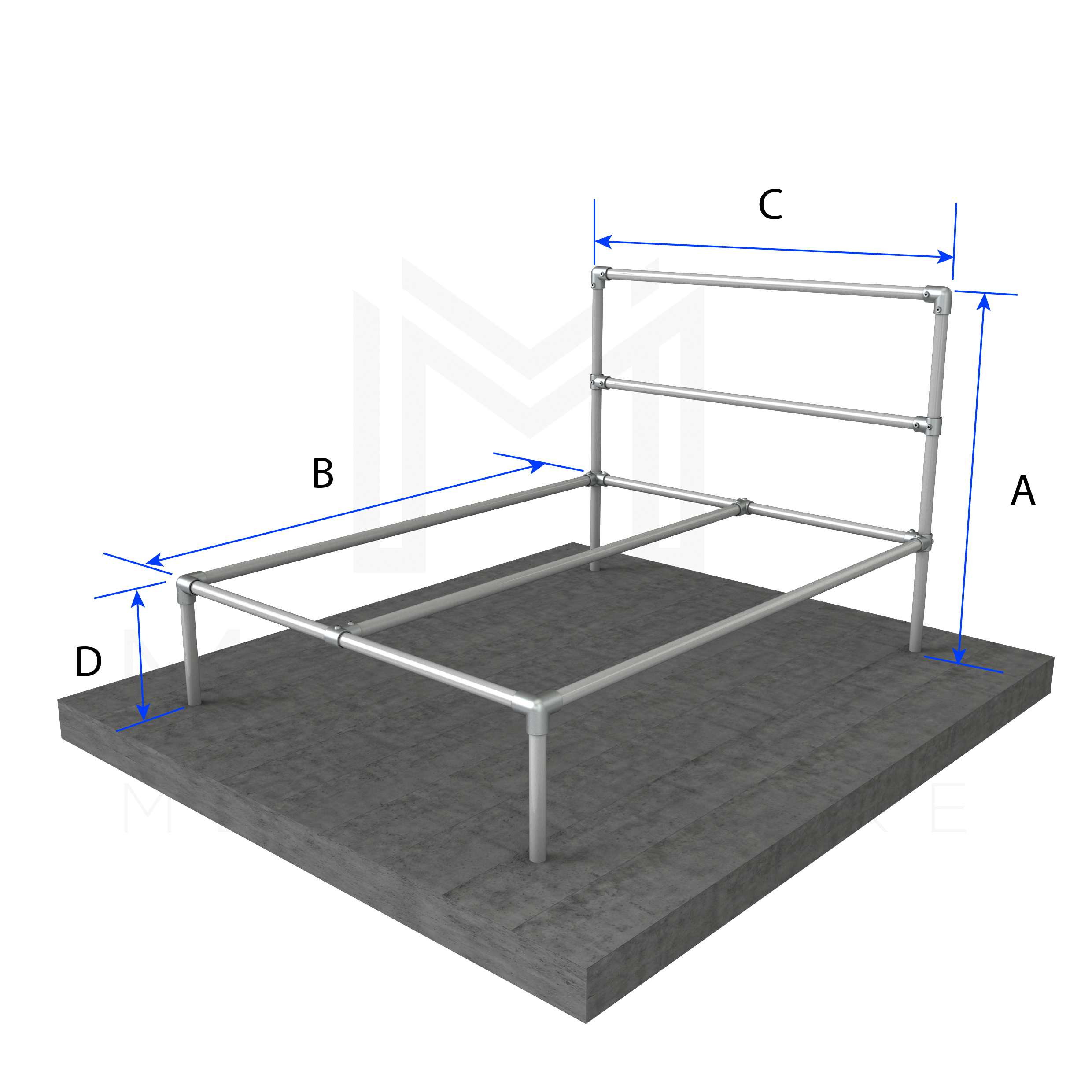 Queen Size Metal Bed Frame Dimensions